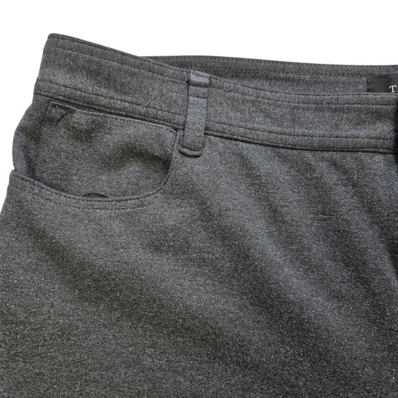 Talbots Womens Gray Slim Fit Pants 5-Button Stretch Size 16 - Picture 7 of 14